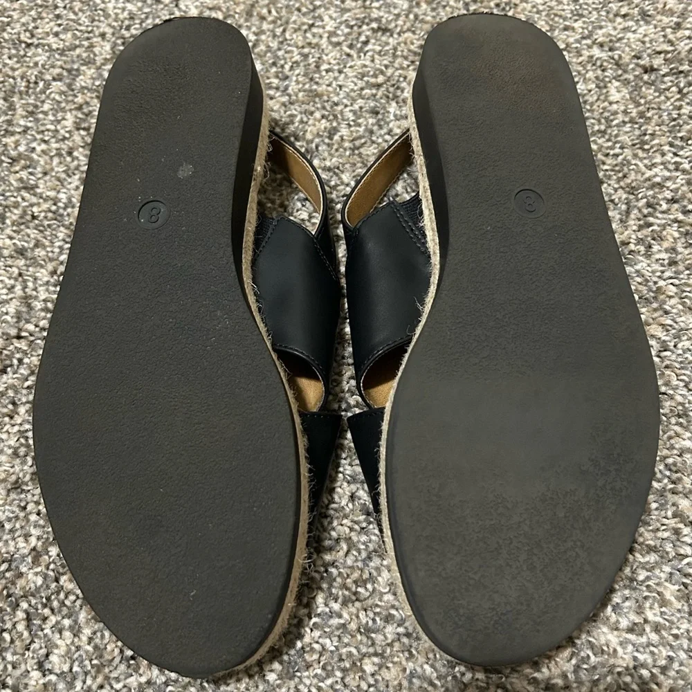Women's Black Frances Heel Sandals - Picture 10 of 14